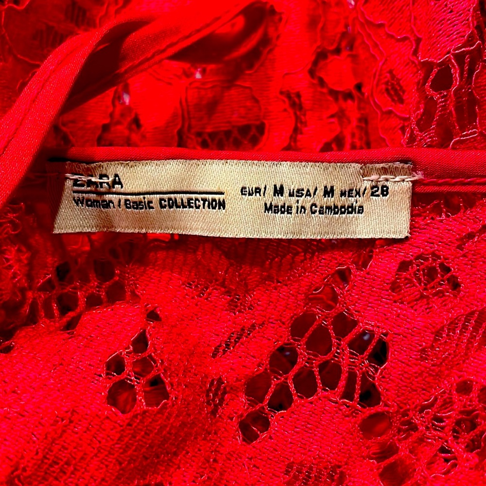Zara LAce Top - Picture 5 of 10